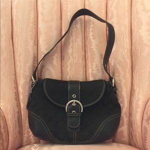 Vintage Classic Coach Saddle Bag